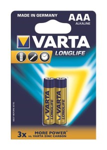  Varta Longlife AAA Bli 2 Alkaline