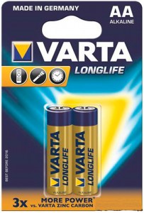  Varta Longlife AA Bli 2 Alkaline