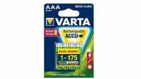����������� Varta Ni-Mh R03 800mAh / 4bl (Ready 2 Use)