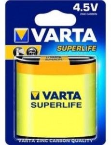  Varta Superlife 3R12P FOL 1 Zink-Carbon (02012101301)