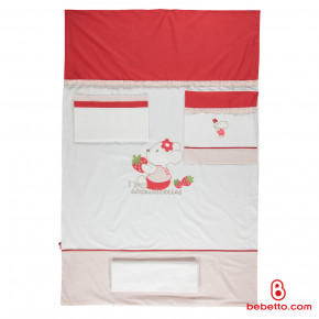   Bebetto 3  Cilek white/red (6947)