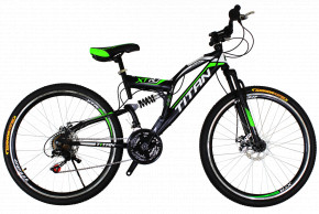  Titan Panther 26 Black-Green-White (26TWD17-63-7)