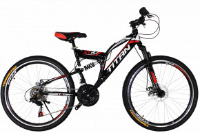  Titan Panther 26 Black-Red-White (26TWD17-63-2)