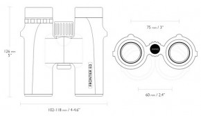  Hawke Frontier ED 10x32 Black (923422) 3