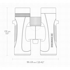  Hawke Endurance Top Hinge ED 8x32 Green 4