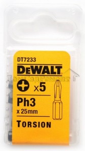   DeWALT Extra Grip DT7233 Ph3 25 5 3