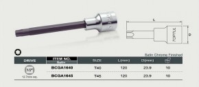    Toptul Torx T45 120mm 1/2