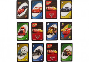   Mattel UNO Cars 3 4