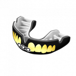  OPRO Power-Fit Bling-Teeth Series Black/White (002269002) 3