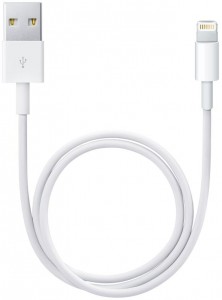  Apple Lightning to USB 2.0 1m  iPod/iPhone (MD818ZM/A)