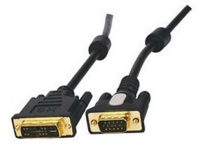  Atcom VGA-DVI-I 24+5 1.8m Black