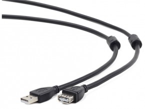   Cablexpert USB 2.0 AM / AF 4.5   (CCP-USB2-AMAF-15C)