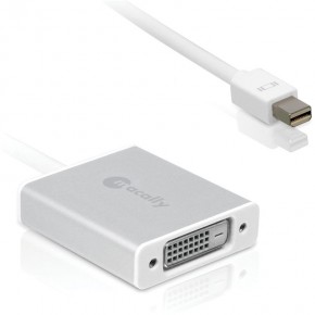    Macally Mini Display to DVI Adaptor White