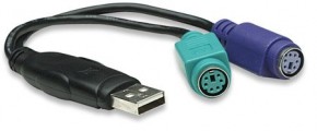  Manhattan USB - 2x PS/2 3