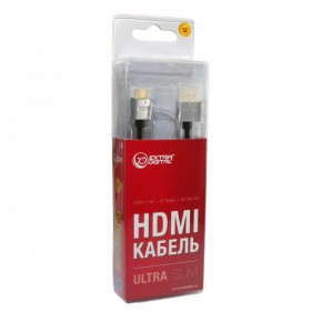  Extradigital mini HDMI to HDMI, 0.5m, v1.4b, 36 AWG, Gold, PVC, Ultra-Slim ( KBH1601 ) 3