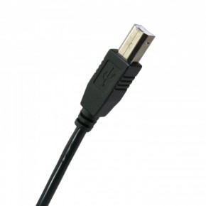   Extradigital USB 2.0 AM / BM 26 AWG, One Ferrite 5   (KBU1621) 3