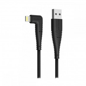  Lightning RAVPower MFI 3ft/1m Braided Lightning Cable Black (RP-CB013)