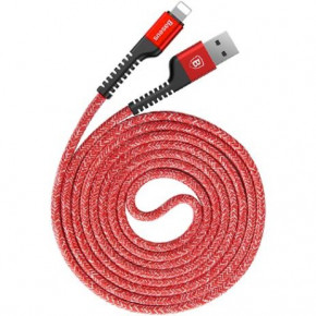  Baseus USB to Lightning Confidant Anti-break 1.5m Red (CALZJ-B09)