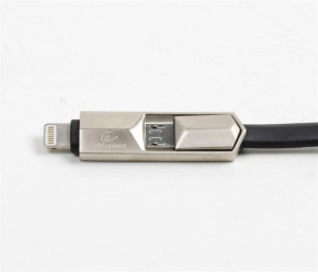  Cablexpert USB 2.0  - Lightning - Micro USB 2.4  1  (CCPB-ML-USB-05BK) (226321) 4