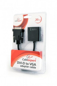  Cablexpert DVI-D - VGA 0.2   (AB-DVID-VGAF-01) (228451) 3