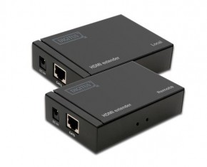  HDMI Digitus extender over UTP 50 Black (DS-55100)