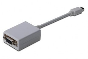  Digitus Mini DisplayPort to VGA (DB-340407-001-W)