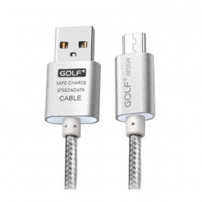   Golf Metal microUSB Silver (46454 / GC-10)