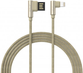  GOLF GC-48I Lightning cable 1m Gold