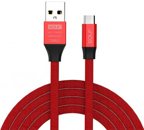  GOLF GC-55M Micro cable 1m Red