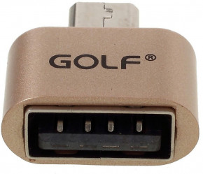  Golf OTG-Micro Adapter Gold 3