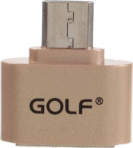  Golf OTG-Micro Adapter Gold 4