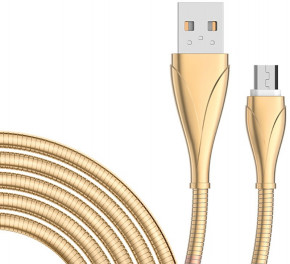  LDNIO LS28 Micro cable 1m Gold