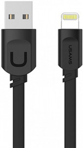  Usams US-SJ008 Lightning cable 1m Black