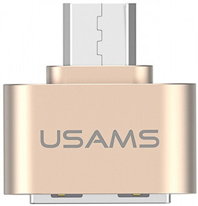  Usams US-SJ009 USAMS Micro OTG Gold