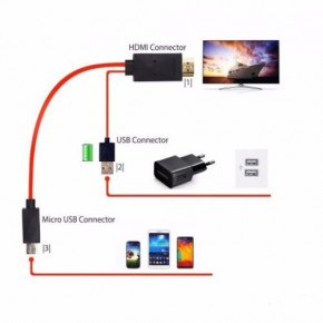  Vaong V-130 MicroUSB - HDMI 5