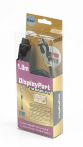  Viewcon VD119-1.8, DisplayPort(M)  HDMI, 1.8 3