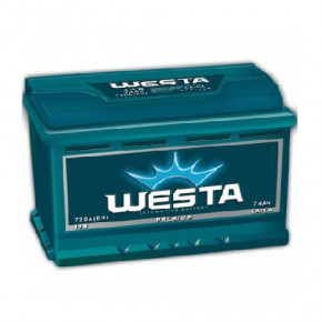   Westa 74Ah R+ 720A ( )