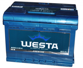   Westa 60Ah R+ 600A ( )