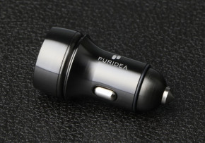    Puridea Dual Fast Charge Aluminum CC05-Black 6