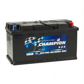   Champion Black 100Ah-12V Euro R 3