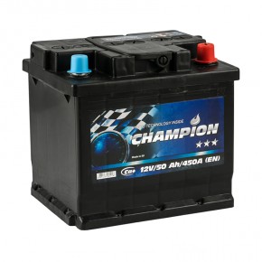   Champion Black 50Ah-12V Euro R 3