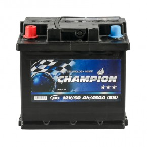   Champion Black 50Ah-12V L