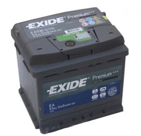   Exide Premium 53Ah-12v R EN540