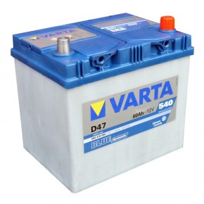   Varta Blue Dynamic D47 60Ah-12v R EN540