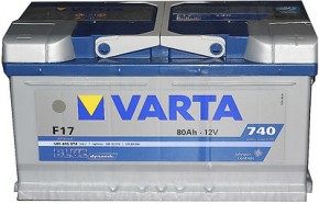   Varta Blue Dynamic F17 80Ah-12v R EN740