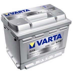   Varta Silver Dynamic D15 63Ah-12v R EN610