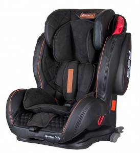  Coletto Sportivo Only Isofix 9-36 Black