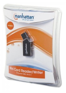  Manhattan mini USB2.0 Black, Mobile  (101677) 5