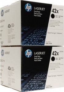   HP 42X Black Max Dual Pack (Q5942XD)