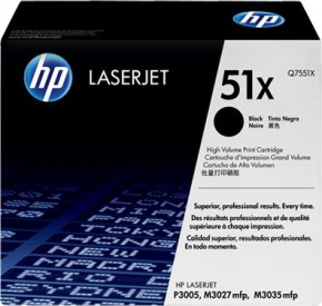   HP 51X Black Max (Q7551X)